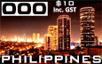 000 Philippines Phonecard