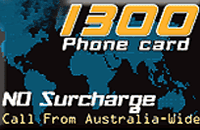 1300 Calling Card Phonecard