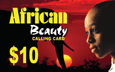 African Beauty Phonecard
