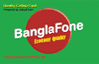 Banglafone Economy Phonecard