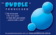 Bubble Phonecard
