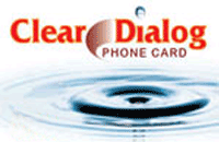 Clear Dialog Phonecard