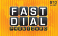 Fast Dial Phonecard
