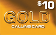 Gold Phonecard