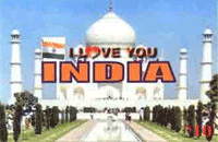I Love You India Phonecard