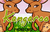 Kangaroo Phonecard