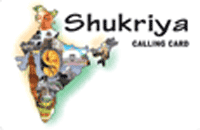 Shukriya Phonecard