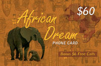 African Dream $60